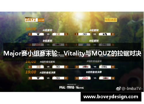 Major赛小组赛末轮：Vitality与MOUZ的拉锯对决